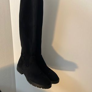 Steve Madden suede over the knee boots.